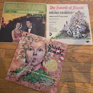 Vintage Broadway Vinyl Album Collection